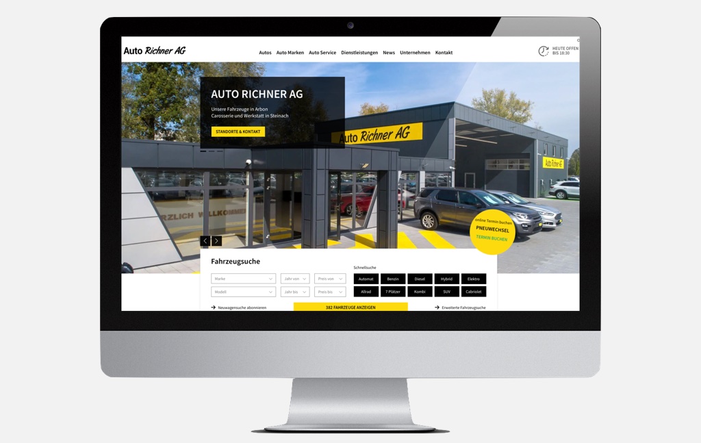 Lösungen für Auto-Garagen - Websamurai AG die innovative Webagentur in Aarau und Zürich 3